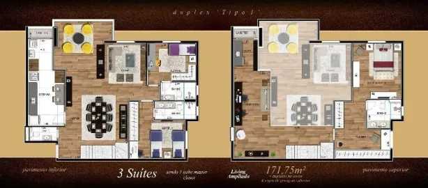 Apartamento com 3 Quartos à venda, 103m² no Chácara Areal, Indaiatuba