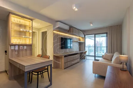 Apartamento com 1 Quarto para alugar, 54m² no Indianópolis, São Paulo