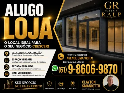 Ponto Comercial para alugar, 48m² no Setor Habitacional Vicente Pires, Brasília