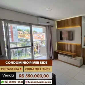 Apartamento com 2 Quartos à venda, 69m² no Ponta Negra, Manaus