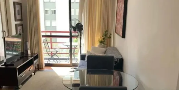 Flat com 1 Quarto à venda, 35m² no Moema, São Paulo