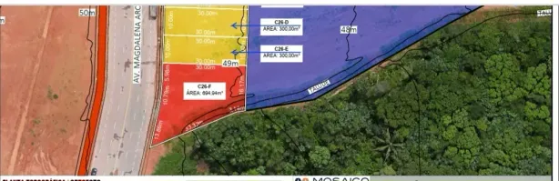 Lote/Terreno à venda, 69494m² no Planalto, Manaus