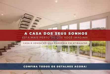 Sobrado com 3 Quartos à venda, 468m² no Vila Gardênia, Atibaia