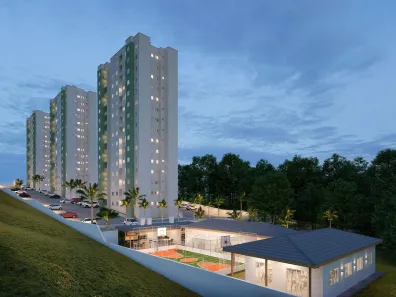 Apartamento com 2 Quartos à venda, 56m² no Caguassu, Sorocaba