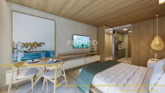 Flat com 1 Quarto à venda, 31m² no Centro, Ipojuca