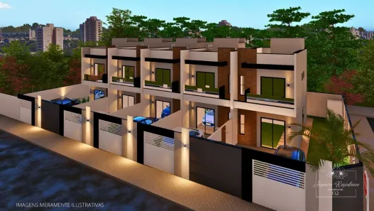 Casa de Condomínio com 2 Quartos à venda, 67m² no Jardim Icaraí, Caucaia