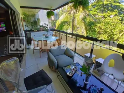 Apartamento com 4 Quartos para alugar, 191m² no Barra da Tijuca, Rio de Janeiro