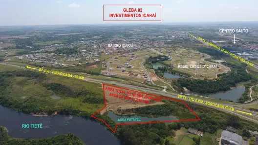Lote/Terreno à venda, 18000m² no Distrito Industrial, Salto