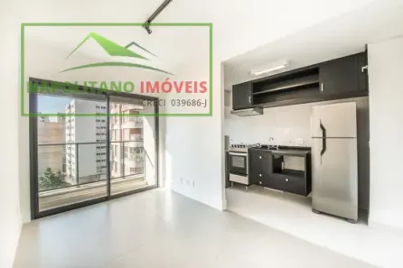 Apartamento com 1 Quarto para alugar, 40m² no Pinheiros, São Paulo