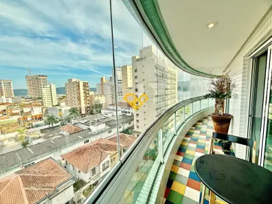 Apartamento com 1 Quarto à venda, 176m² no Ponta da Praia, Santos