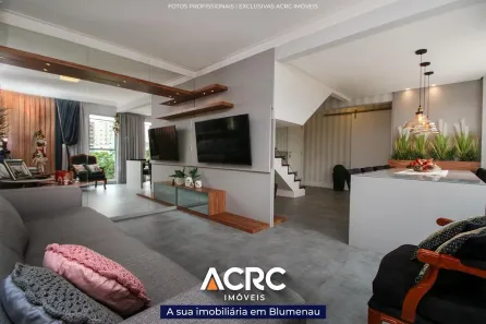 Apartamento com 3 Quartos à venda, 133m² no Ponta Aguda, Blumenau
