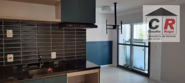 Apartamento com 1 Quarto para alugar, 24m² no Brooklin Paulista, São Paulo