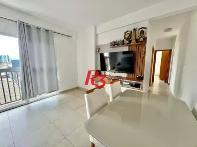 Apartamento com 2 Quartos para alugar, 67m² no Encruzilhada, Santos