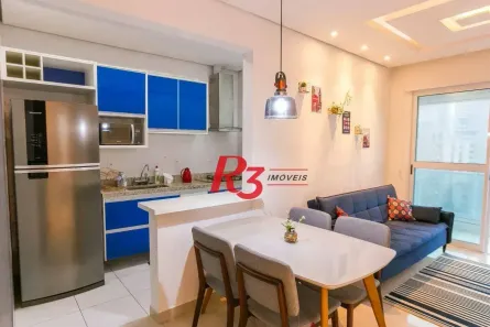 Apartamento com 1 Quarto à venda, 54m² no José Menino, Santos