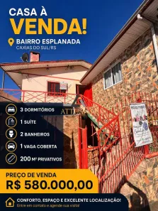 Casa com 3 Quartos à venda, 200m² no Esplanada, Caxias do Sul
