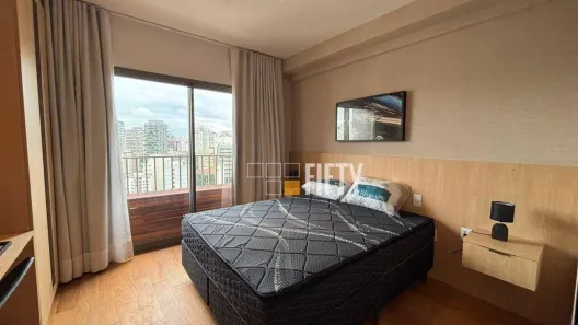 Apartamento com 1 Quarto para alugar, 24m² no Itaim Bibi, São Paulo