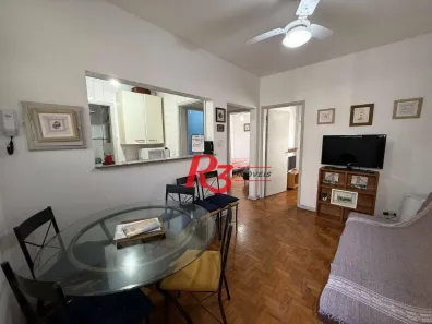 Apartamento com 2 Quartos para alugar, 47m² no Aparecida, Santos