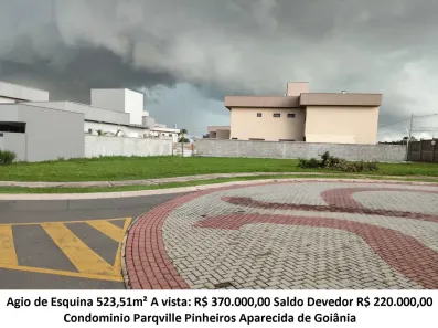 Lote/Terreno à venda, 523m² no Parqville Pinheiros, Aparecida de Goiânia
