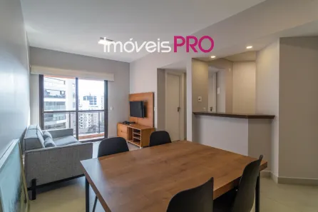 Apartamento com 1 Quarto para alugar, 45m² no Vila Nova Conceição, São Paulo