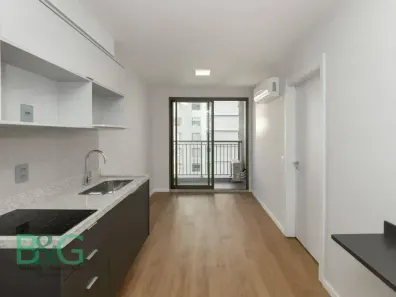 Apartamento com 1 Quarto para venda ou aluguel, 32m² no Campo Belo, São Paulo