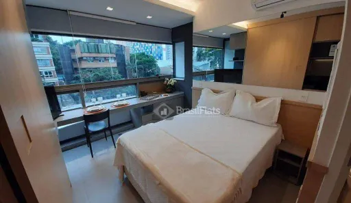 Apartamento com 1 Quarto para alugar, 20m² no Pinheiros, São Paulo