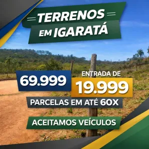 Lote/Terreno à venda, 600m² no Águas de Igaratá, Igaratá