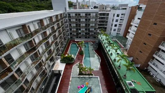 Flat com 1 Quarto à venda, 17m² no Cabo Branco, João Pessoa