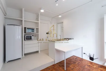 Apartamento com 1 Quarto para alugar, 27m² no Pinheiros, São Paulo