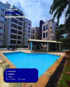Apartamento com 3 Quartos à venda, 110m² no Jardim Coelho Neto, São Luís
