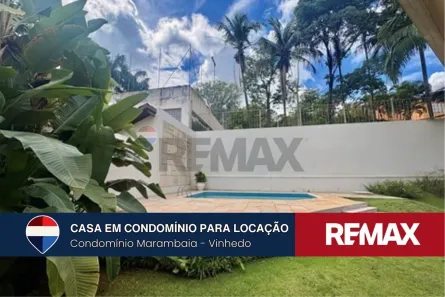 Casa de Condomínio com 5 Quartos para alugar, 493m² no Marambaia, Vinhedo