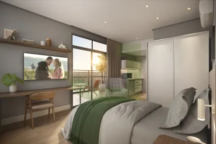 Apartamento com 1 Quarto à venda, 29m² no Hamburgo Velho, Novo Hamburgo
