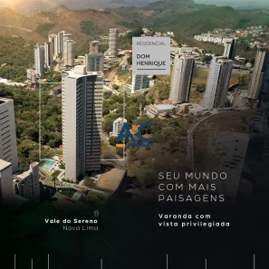 Apartamento com 3 Quartos à venda, 130m² no Vale do Sereno, Nova Lima