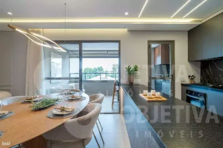 Apartamento com 3 Quartos para alugar, 134m² no Lídice, Uberlândia