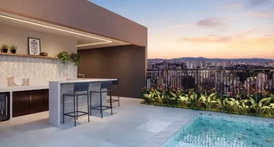 Apartamento com 1 Quarto à venda, 47m² no Jardim Portal I e II, São Paulo