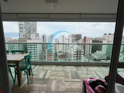 Apartamento com 3 Quartos à venda, 136m² no Pompéia, Santos