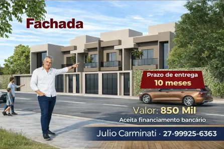 Casa com 3 Quartos à venda, 97m² no Cocal, Vila Velha