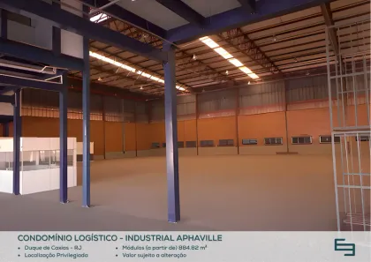 Galpão/Depósito/Armazém para alugar, 901m² no Parque Duque, Duque de Caxias
