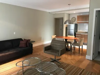 Flat com 1 Quarto para alugar, 55m² no Cerqueira César, São Paulo