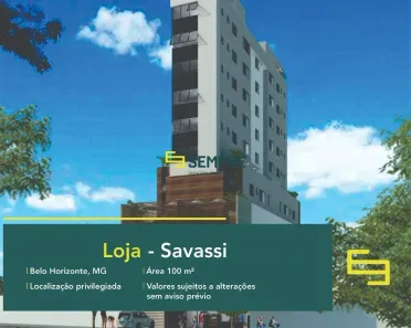 Ponto Comercial à venda, 100m² no Boa Viagem, Belo Horizonte