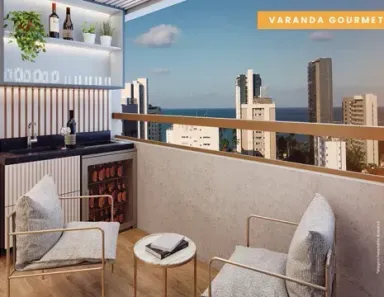 Apartamento com 2 Quartos à venda, 59m² no Candeias, Jaboatão dos Guararapes