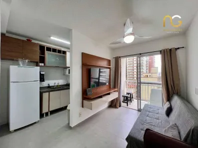 Apartamento com 1 Quarto à venda, 45m² no Ocian, Praia Grande