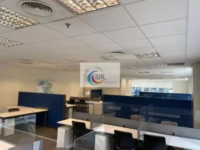 Sala Comercial para alugar, 136m² no Cidade Monções, São Paulo