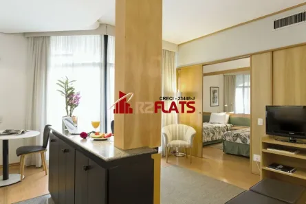 Flat com 1 Quarto à venda, 43m² no Jardim Europa, São Paulo
