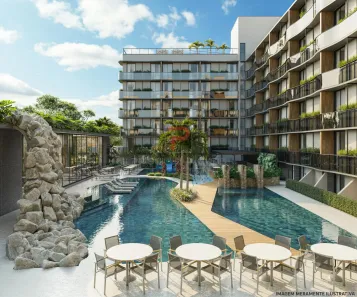 Flat com 1 Quarto à venda, 17m² no Cabo Branco, João Pessoa