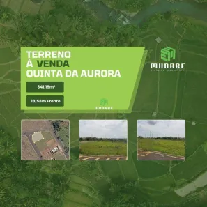 Lote/Terreno à venda, 341m² no Residencial Quinta da Aurora, Franca