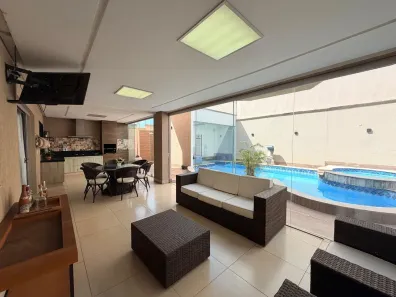 Casa de Condomínio com 4 Quartos à venda, 304m² no Condomínio do Lago 1ª Etapa, Goiânia