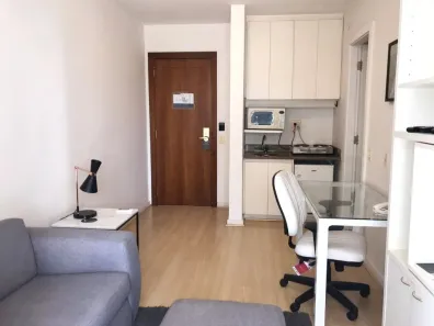 Flat com 1 Quarto para alugar, 36m² no Itaim Bibi, São Paulo