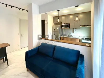 Apartamento com 1 Quarto para alugar, 41m² no Brooklin Paulista, São Paulo