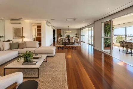 Apartamento com 4 Quartos para alugar, 290m² no Campo Belo, São Paulo