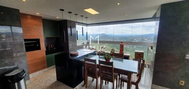 Apartamento com 4 Quartos para alugar, 220m² no Vila da Serra, Nova Lima
